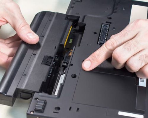 Laptop battery replacement service in Dubai